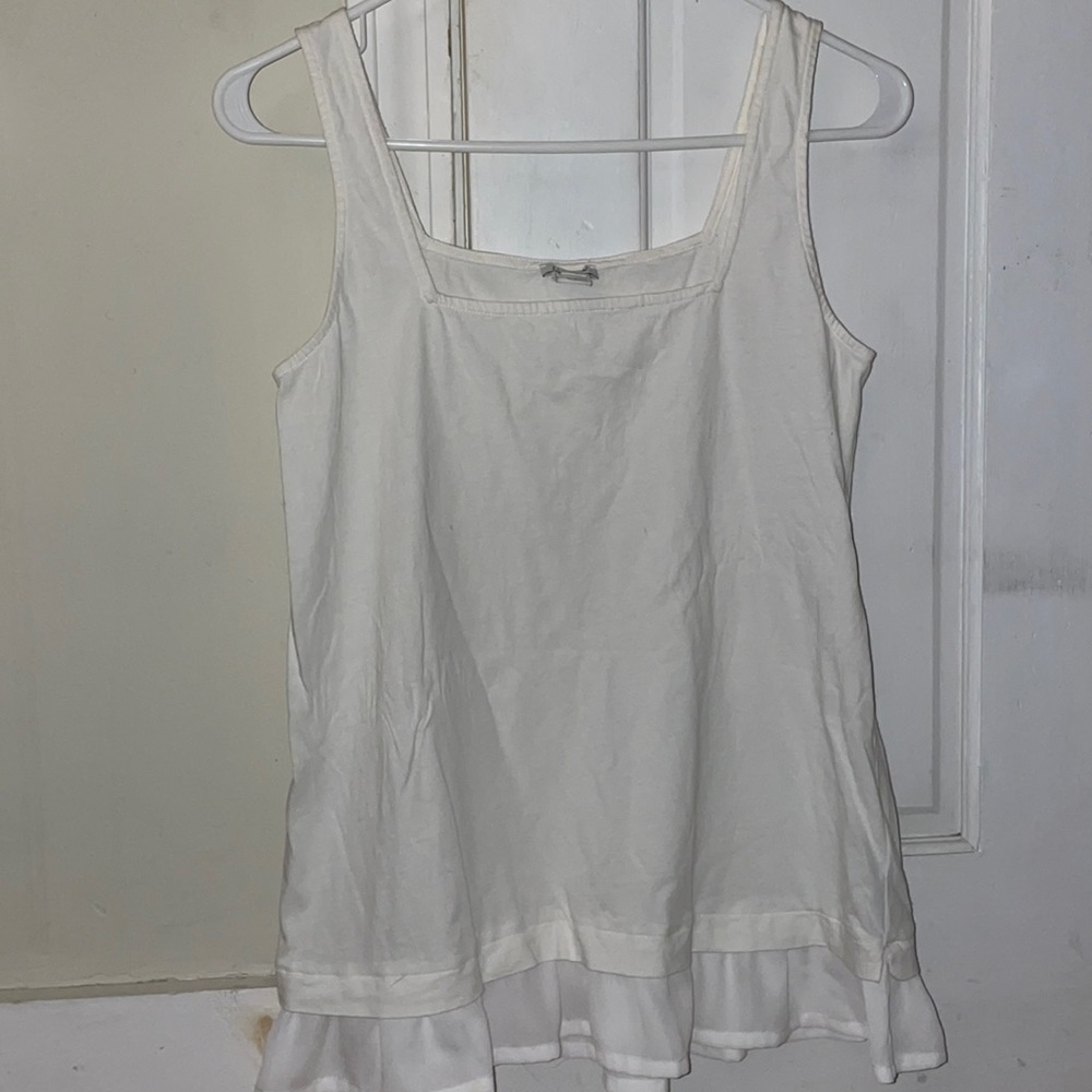 **10 for $20!!** J. Crew white tank